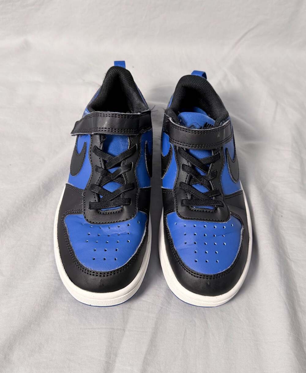 Nike Court Borough Low Recraft PS Sneakers - Game Royal/Black/White Y2.5